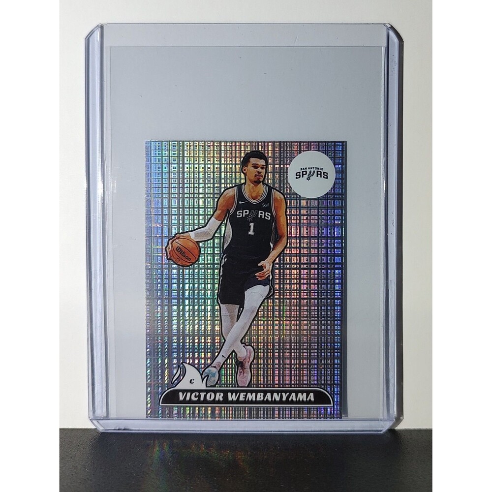 Victor Wembanyama 2024-25 Panini NBA #475 Foil Sticker Card San Antonio Spurs
